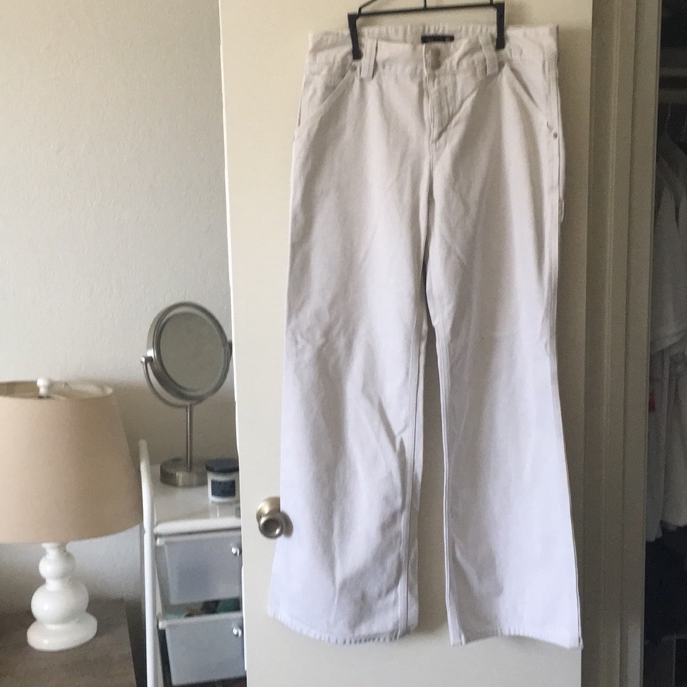 J Crew Twill Wide Leg Pants, Size 10